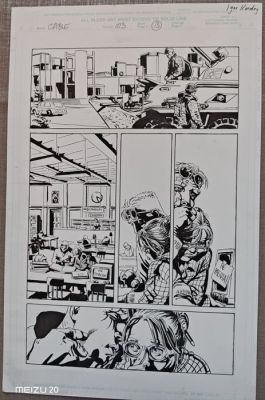 Igor Kordej - Original page - Cable | Catawiki