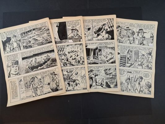 EsseGesse - 4 Original page - Il Grande Blek: Tradimento - 1961 | Catawiki