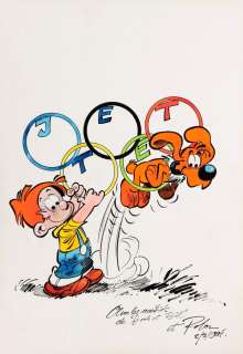 Roba | Boule et Bill, illustration à l’encre de Chine… | Millon