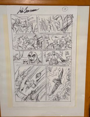 John Buscema - 1 Original preliminary page - Galactus Devourer - Galactus Devourer #6 - 1999 | Catawiki