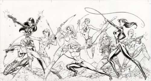 Campbell, J. Scott - DANGER GIRL/G.I. JOE #2 Cover