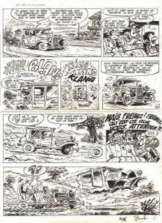 Planche originale 19 de SAMMY Tome 5 Le Gorille Ã  huit pattes par BERCK