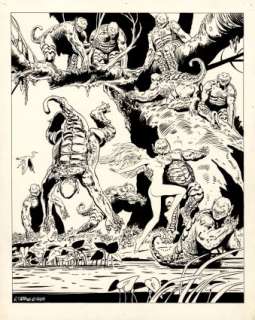 Thorne, Frank - GHITA: THE SWORD OF EROS Portfolio Plate Illustration | ComicConnect