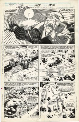 Frenz, Ron - THOR (1966-96; 2009-11) #417 Interior Page | ComicConnect (Buy It Now)