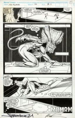 Liefeld, Rob - NEW MUTANTS (1983-91) #100 Interior Page | ComicConnect