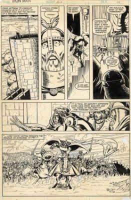 Layton, Bob - IRON MAN (1968-96) #150 Interior Page | ComicConnect (Buy It Now)