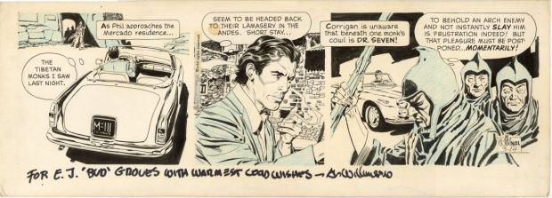 Williamson, Al - SECRET AGENT CORRIGAN (X-9) DAILY Strip Art | ComicConnect