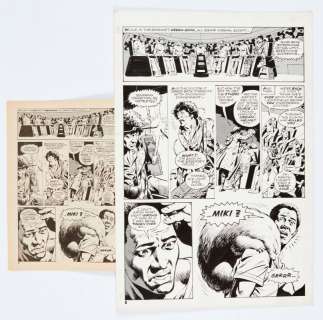 Doctor Who original artwork (1980) by Dave Gibbons from Doctor Who… | Comic Book Auctions ltd