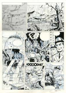 *ARROYO Jean-Michel, *1973 [FR].  - Buck Danny - Sabre sur la Corée, 2013,  - encre [...]