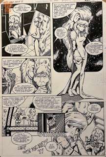 Joe Delbeato Mike Chen - Atari Force #15 Pg 2 (Dc, 1985) 1St App Ferra