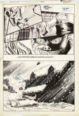 Breyfogle, Norm - DETECTIVE COMICS (1937-2011; 2016-) #592 Half Splash | ComicConnect