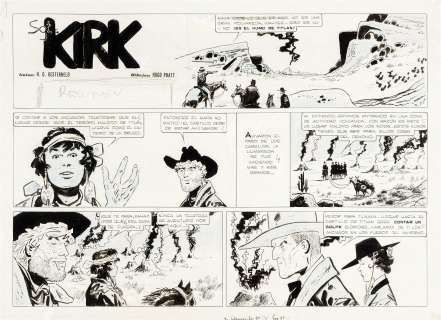 Pratt Hugo - "Il Sergente Kirk - Il castello di | Urania Casa d’Aste