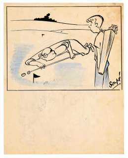 Sempé | Illustration à l’encre de Chine et à… | Millon