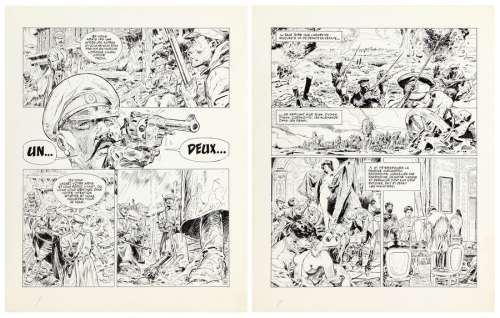 Parras | Les Grands capitaines, planches n°16 et 17 à… | Millon