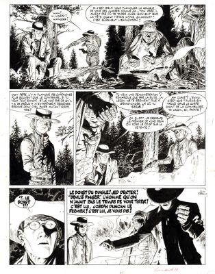 Hermann | Comanche tome 7 planche 29 | Galerie OPA