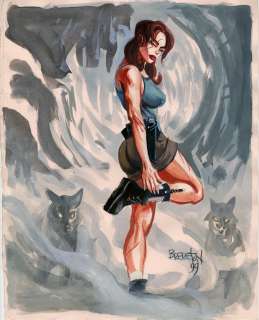 Dan Brereton | Tomb Raider By Dan Bereton | BritComicsArt