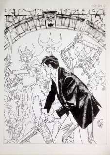 Stano, Angelo | original plate for the cover of "Dylan Dog" no. 217  - (2004) | Catawiki