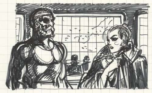 Magnus | sketch for â€œMilady nel 3000â€ | Catawiki