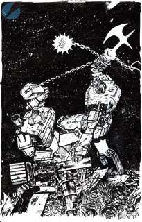 Daniel Warren Johnson - Energon Universe Special Issue 1 Page Cover