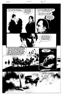 Mike Mignola John Nyberg - Bram Stoker‘s Dracula #4 P 17 (Van Helsing, Mina, Professor, & Dracula!) 1992