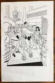 Tim Levins | SUPERMAN, MXYZPTLK, AND LOIS LANE | Tim Levins