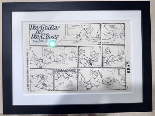 Original “For Better Or For Worse” Sunday comic art by Lynn Johnston | eBay US (Buy It Now)