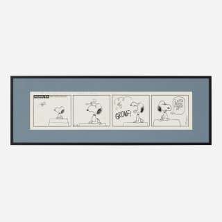 Charles M. Schulz, Peanuts Daily Comic Strip Original Art dated 6-28-67 (United Feature Syndicate, 1967) | Landry Pop Auctions