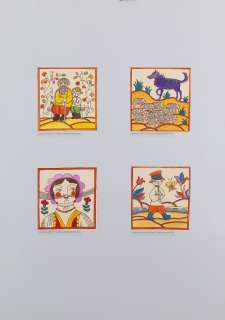 Zdzisław Witwicki (1921 - 2019) | Zdzisław Witwicki | "Szedł Antoszka", zestaw ilustracji, 1976 | Desa Unicum