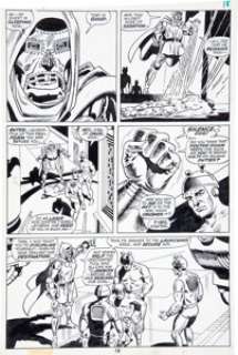Dick Ayers and John Severin The Incredible Hulk #143 Page 18 Original Art (Marvel, 1971). Doctor Doom has Bruce - | Heritage