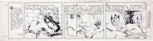 Hal Forrest Tailspin Tommy Daily Comic Strip #2499 Original Art (Bell Syndicate, 1936). Skeeter is still - | Heritage