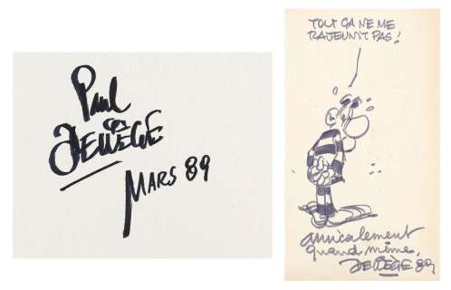Deliège | Bobo 6 (pn) signé et datée 89 et Bobo 8 (Coll.… | AZ auction