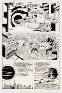 Curt Swan and Frank Chiaramonte Superman #372 Page 4 Original Art (DC, 1982). Superman saves a couple of - | Heritage