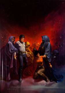 Ken Kelly Painting Original Art (1980). This character resembles a series hero and the brunette looks a lot - | Heritage