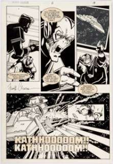 Frank Cirocco, Whilce Portacio, and Scott Williams Alien Legion #6 Page 18 Original Art (Marvel/Epic, 1985). -