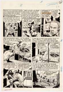 Joe Orlando Weird Science #18 Story Page 3 Original Art (EC, 1953). The story "Disassembled!" was - | Heritage