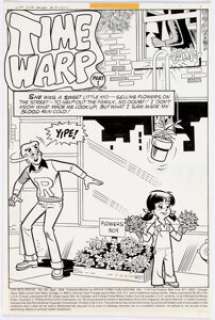 Stan Goldberg and Rudy Lapick Life with Archie #197 Complete Story Original Art Group of 11 (Archie Comics, - | Heritage