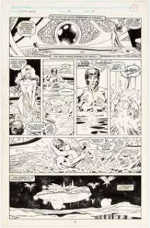Alan Davis and Paul Neary Excalibur #16 Page 10 Original Art (Marvel, 1989). Nightcrawler seals his reputation - | Heritage