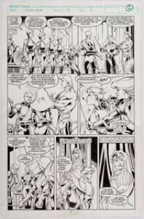 Alan Davis and Mark Farmer Excalibur #56 Page 2 Original Art (Marvel, 1992).... | Heritage