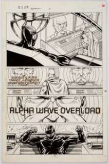 Larry Hama, Ron Wagner, and Kim DeMulder G.I. Joe Yearbook #3 Story Page 16 Original Art (Marvel, 1987)....