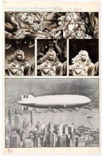 Michael Golden and Terry Austin Bizarre Adventures #25 Story Page 6 Lady Daemon Original Art (Marvel, 1981).... | Heritage