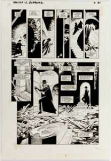 Thomas Yeates and Rick Magyar Dracula vs. Zorro #2 Story Page 21 Original Art (Topps, 1993).... | Heritage