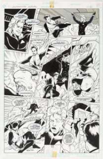 Jeffrey Moy and W.C. Carani Legionnaires Annual #2 Story Page 21 Original Art (DC, 1995)....