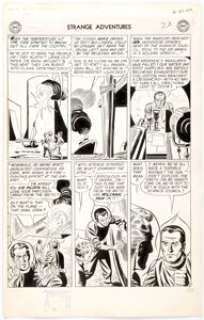 Gil Kane and Bernard Sachs Strange Adventures #55 Story Page 5 Original Art (DC Comics, 1955).... | Heritage