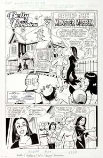 Stan Goldberg and Jim Amash Betty and Veronica Double Digest Magazine #195 Complete 16-Page Story Original Art (Ar... (Total: 16 Original Art)