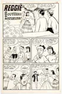 Harry Lucey Reggie #16 Story Page 1 Original Art (Archie, 1964).... | Heritage