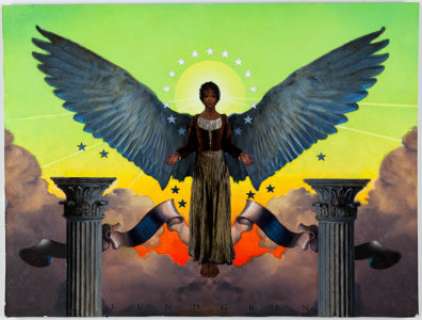 Carl Lundgren Joan of Art Painting Original Art (2018).... | Heritage