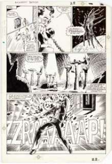 Mark Texeira and Armando Gil Buckaroo Banzai #1 Story Page 22 Original Art (Marvel, 1984).... | Heritage