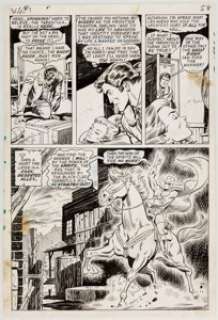 Dick Ayers and Tom Sutton Western Gunfighter #1 Story Page 5 Original Art (Marvel, 1970).... | Heritage