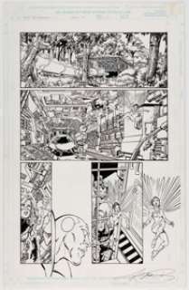 George Perez and Al Vey Avengers #19 Story Page 14 Original Art(Marvel, 1999).... | Heritage