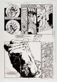  - Jim Calafiore and Peter Palmiotti Aquaman #43 Story Page 11 Original Art (DC, 1998)....